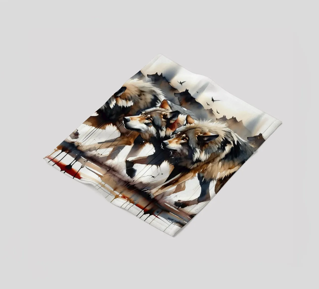 Alpha Wilderness coperta in pile da Chromatic Fusion Studio