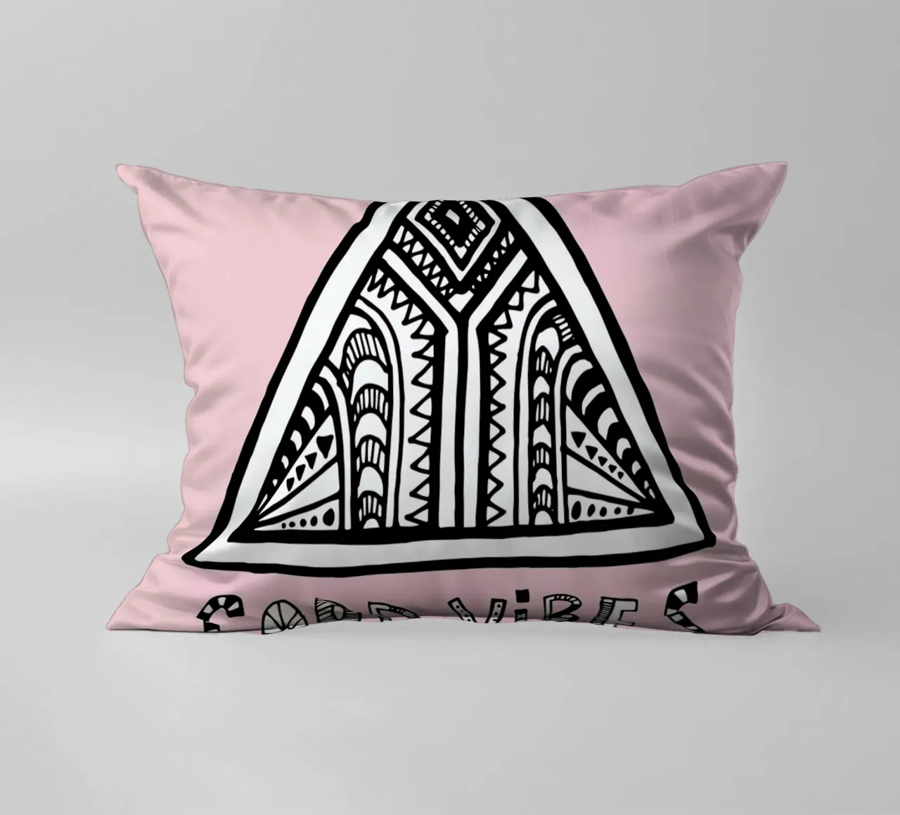 Good Vibes Pink Blue cuscino da Vasare Nar