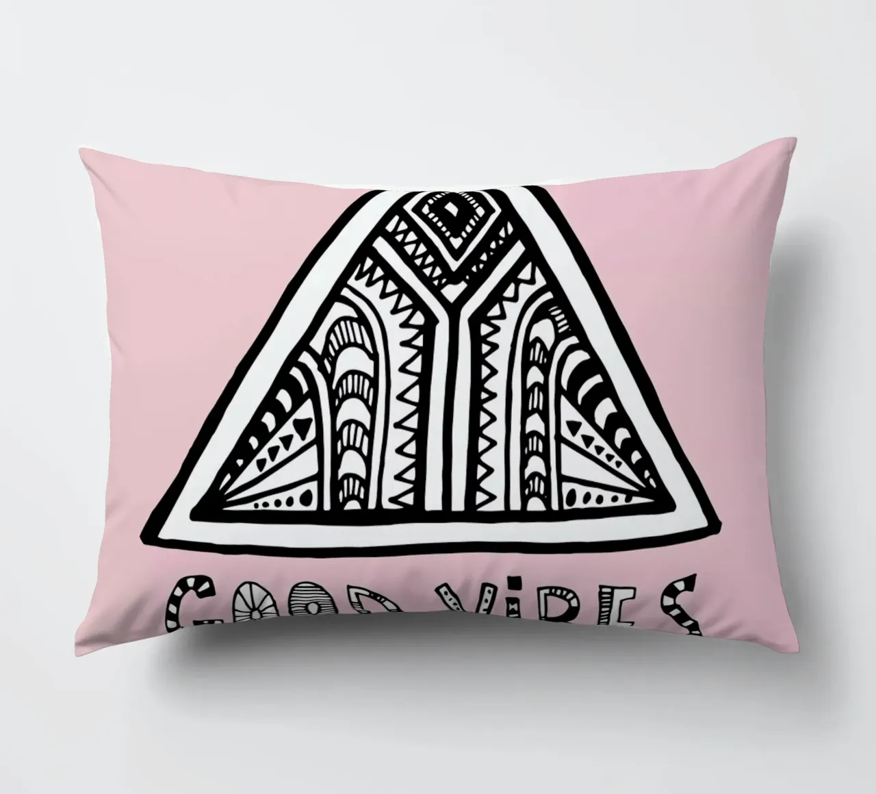 Good Vibes Pink Blue cuscino da Vasare Nar