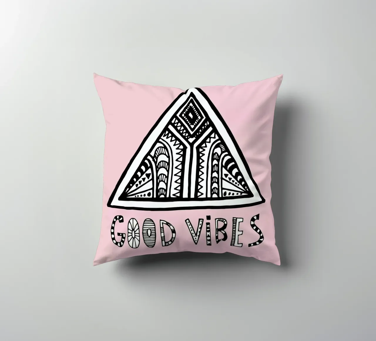 Good Vibes Pink Blue cuscino da Vasare Nar