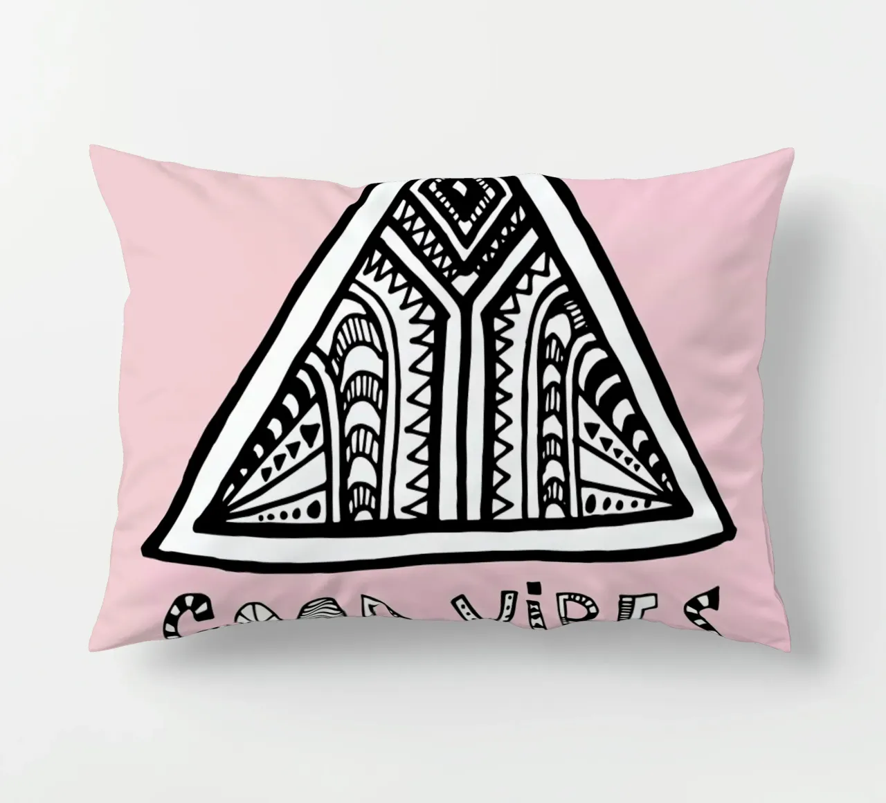 Good Vibes Pink Blue cuscino da Vasare Nar