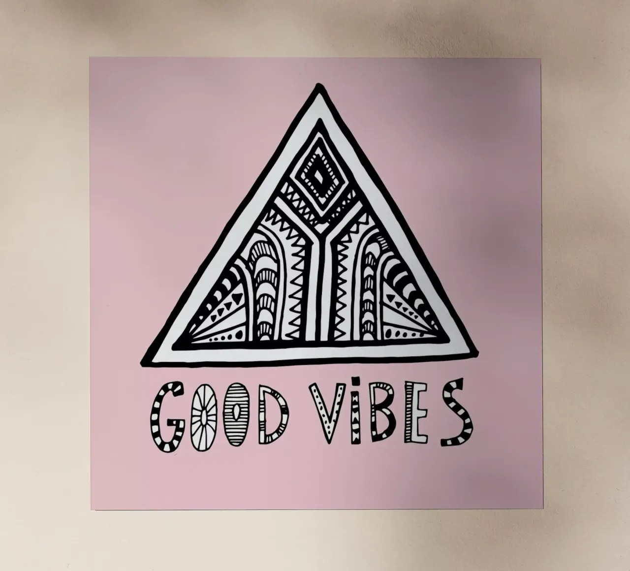 Good Vibes Pink Blue pellicola backlit da Vasare Nar