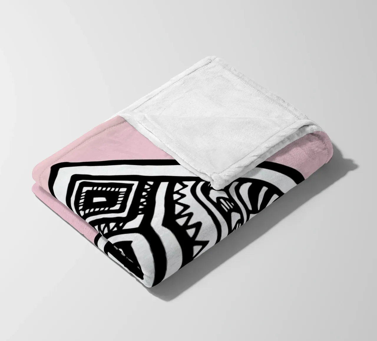 Good Vibes Pink Blue coperta in pile da Vasare Nar