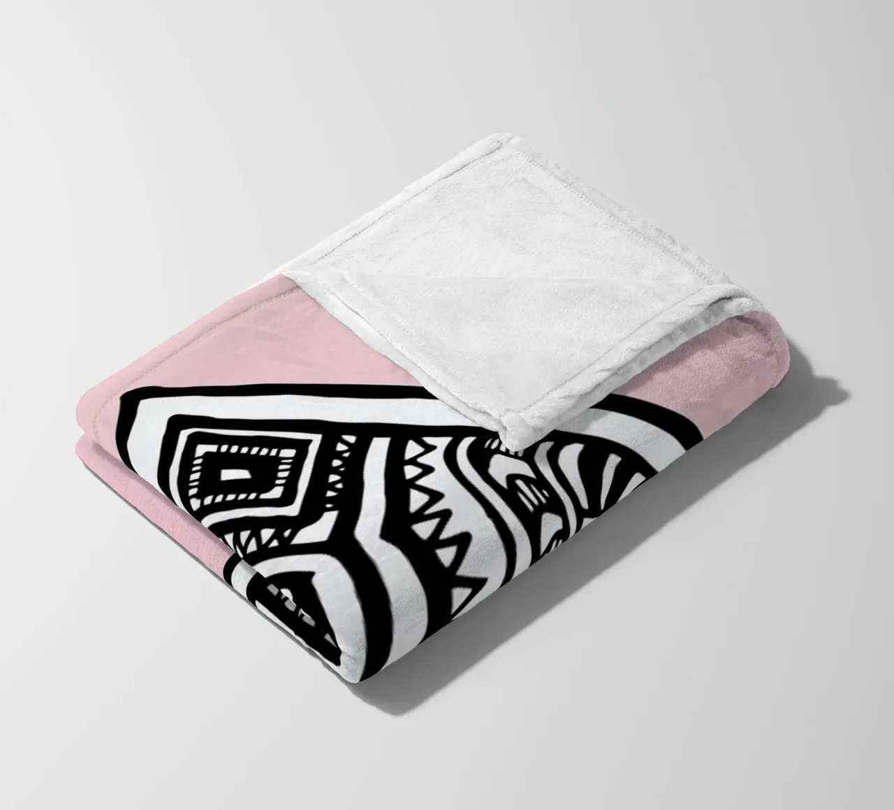Good Vibes Pink Blue coperta in pile da Vasare Nar