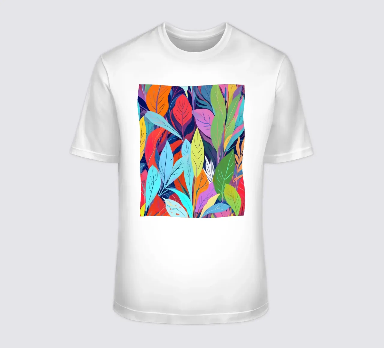 Psychedelic Forest Nature Botanical Jungle Maximalist t-shirt by 83oranges
