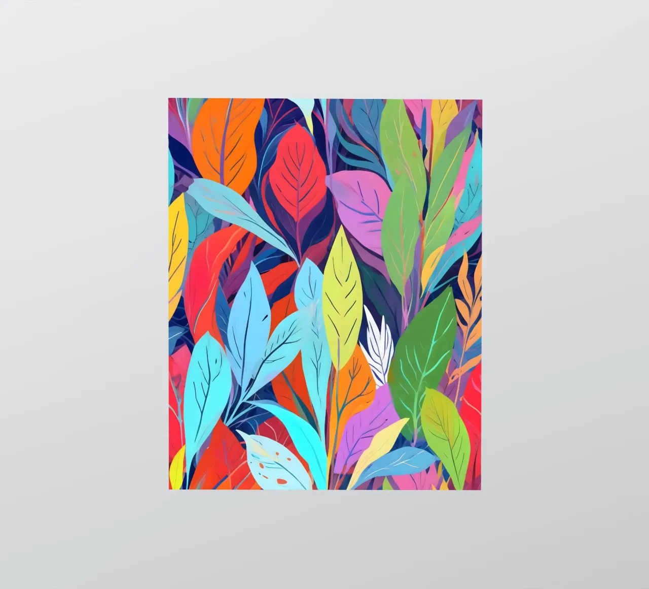Psychedelic Forest Nature Botanical Jungle Maximalist sticker by 83oranges