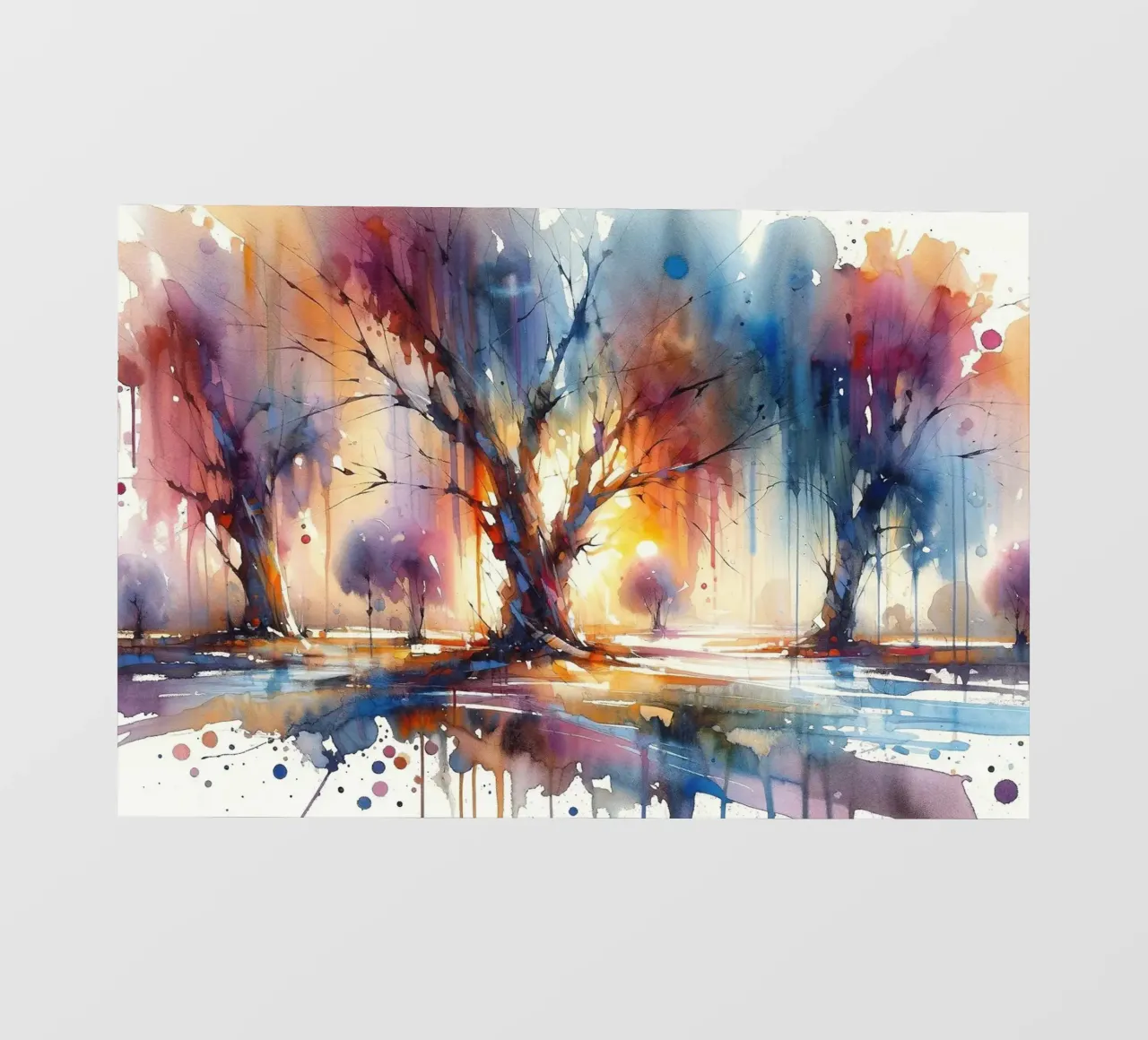 Spettro arboreo pellicola backlit da Chromatic Fusion Studio