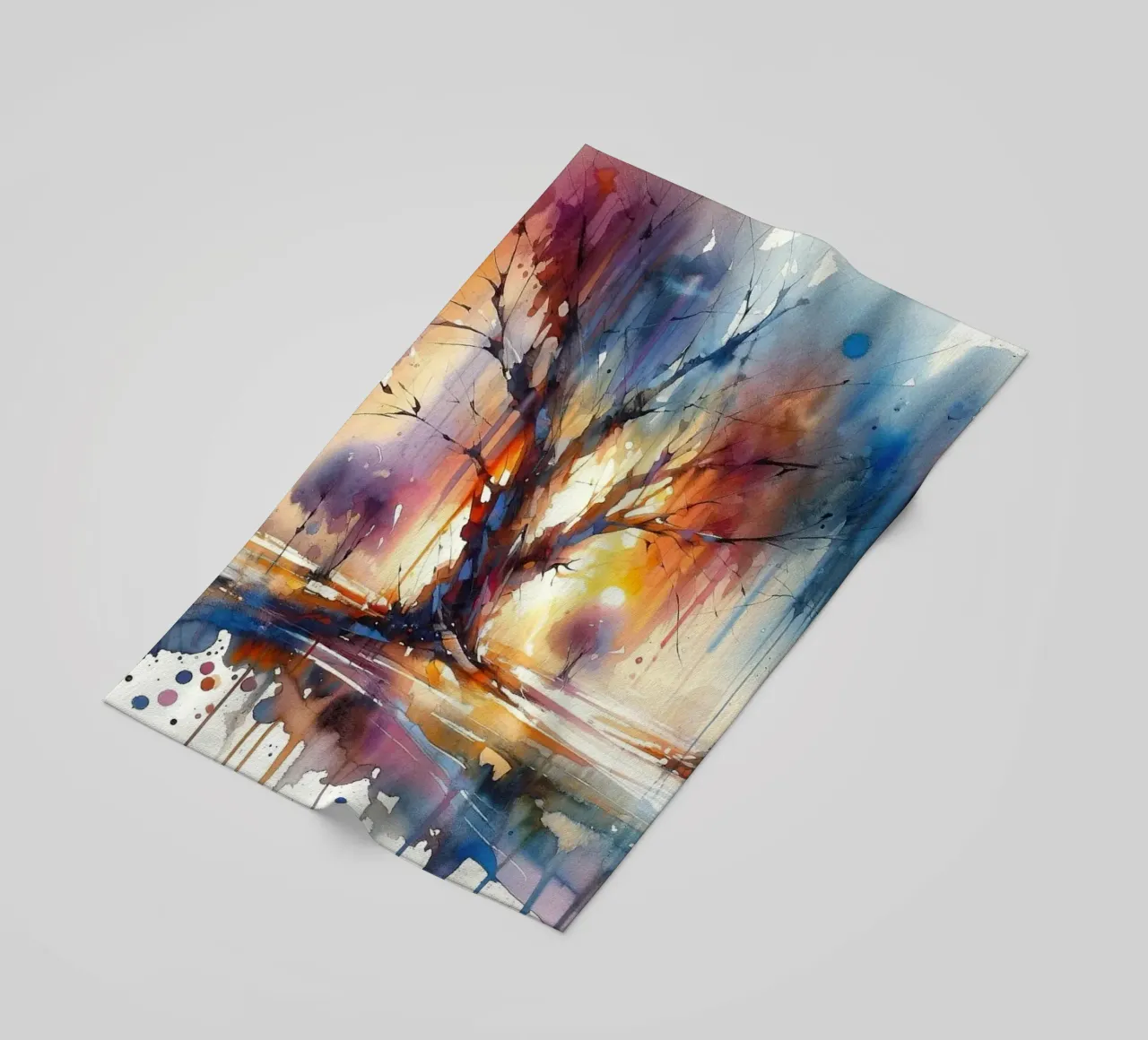 Spettro arboreo telo mare da Chromatic Fusion Studio