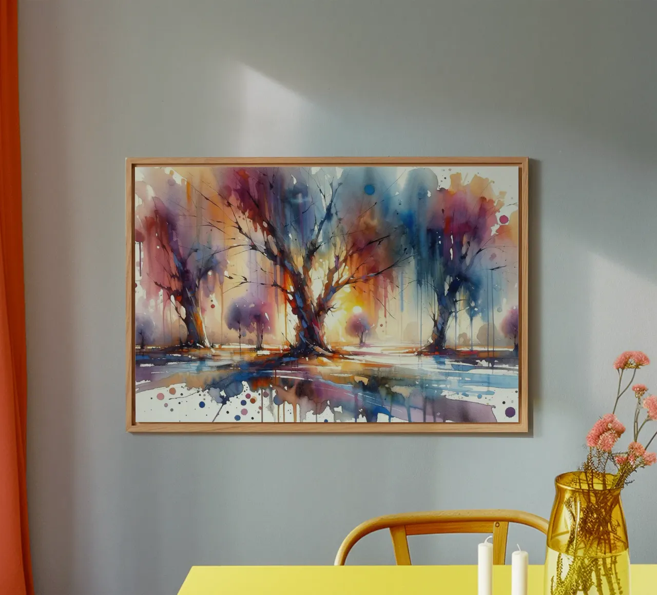 Spettro arboreo alluminio dibond da Chromatic Fusion Studio