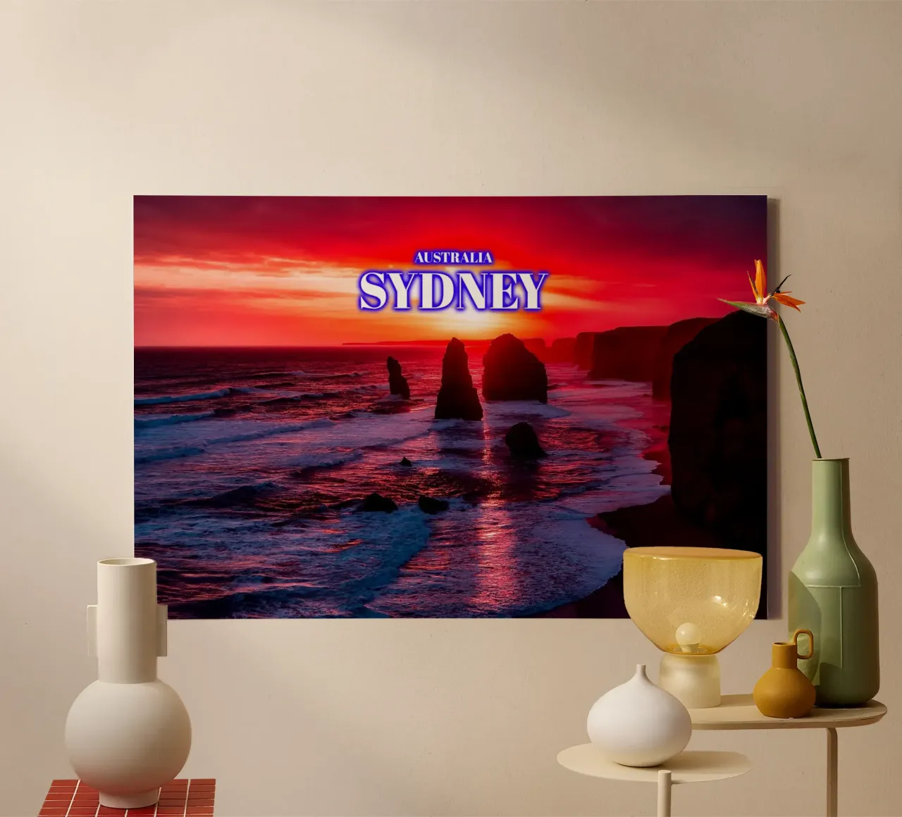 Twaalf Apostelen Sydney - Australië canvas met Baklijst van surfer28