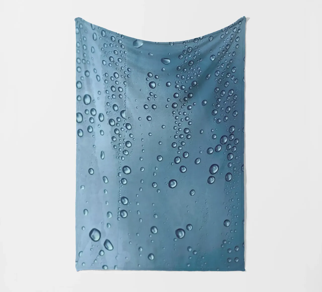 Water Bubbles fleece blanket by Studio Nahili