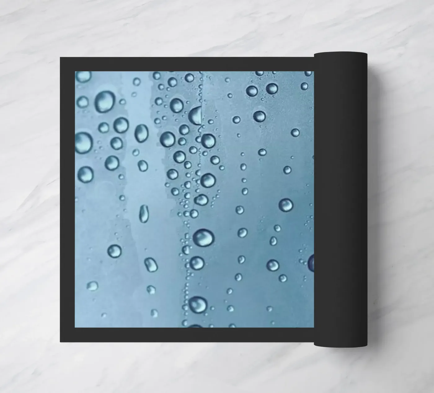 Water Bubbles Fußmatte von Studio Nahili