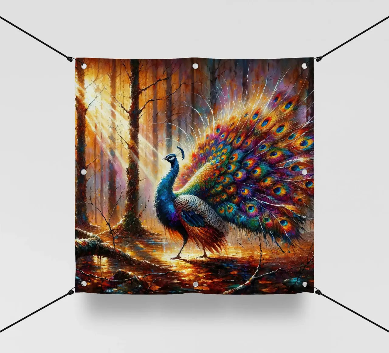 Maestà d'autunno telo in pvc da Chromatic Fusion Studio