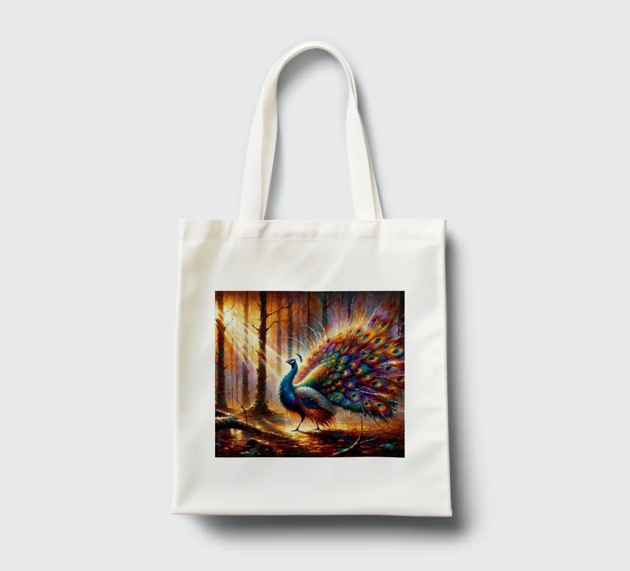 Autumn Majesty tote bag by Chromatic Fusion Studio