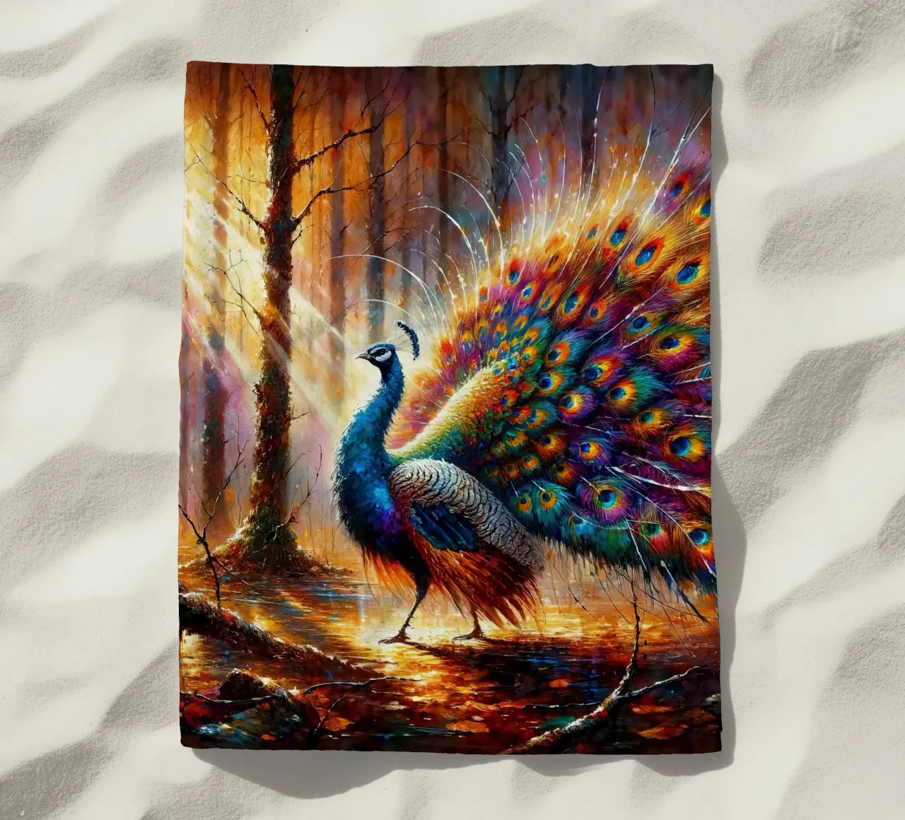 Maestà d'autunno telo mare da Chromatic Fusion Studio