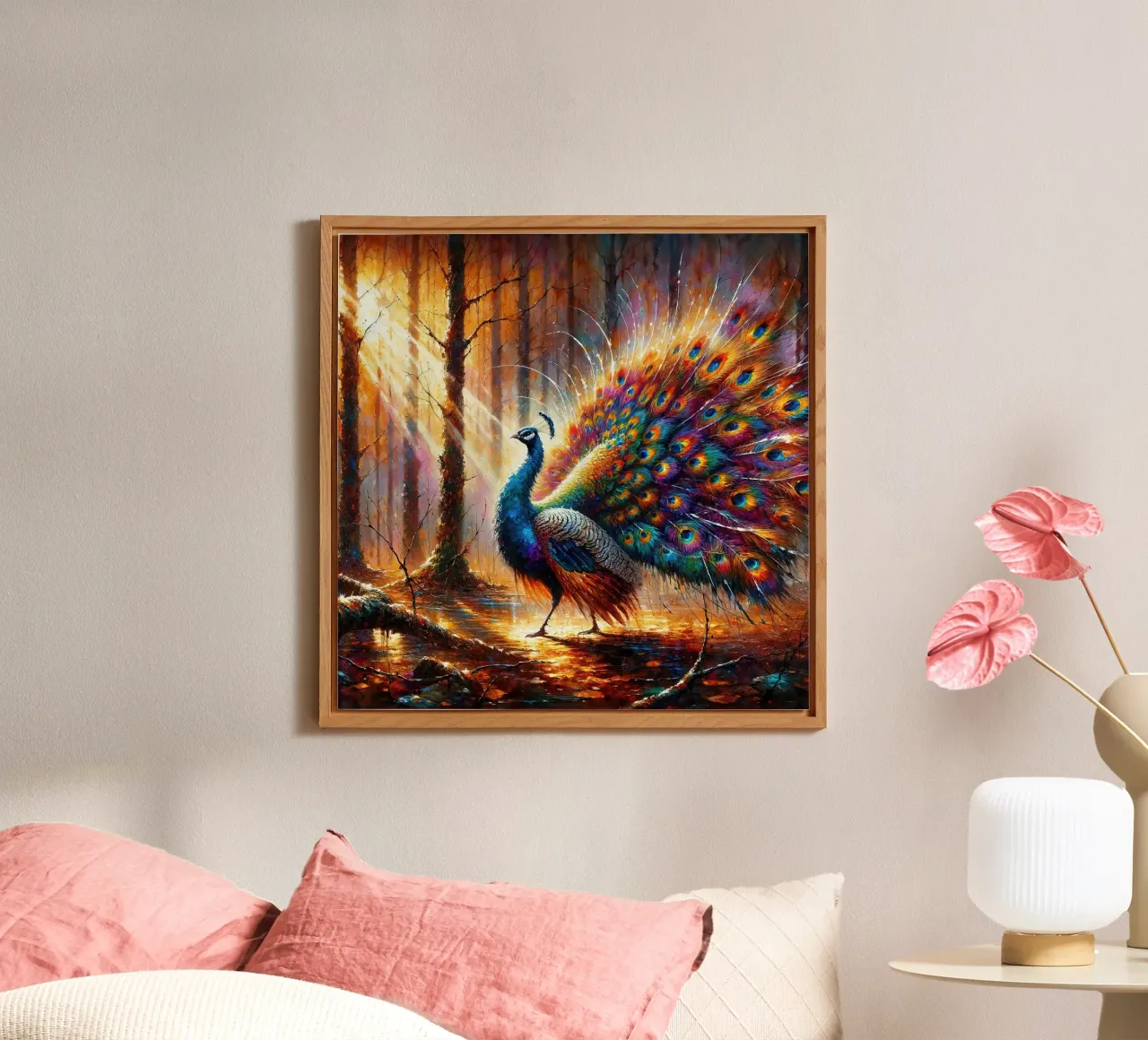 Autumn Majesty alu-dibond by Chromatic Fusion Studio
