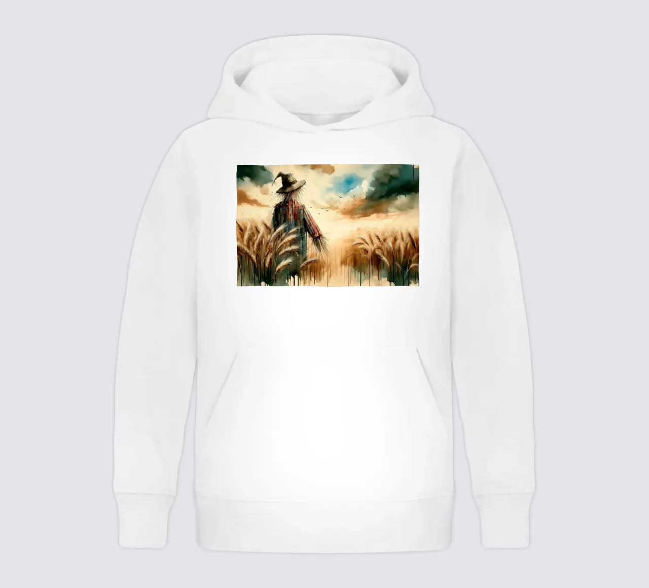 Prenditore di grano d'autunno felpa bambino con cappuccio da Chromatic Fusion Studio