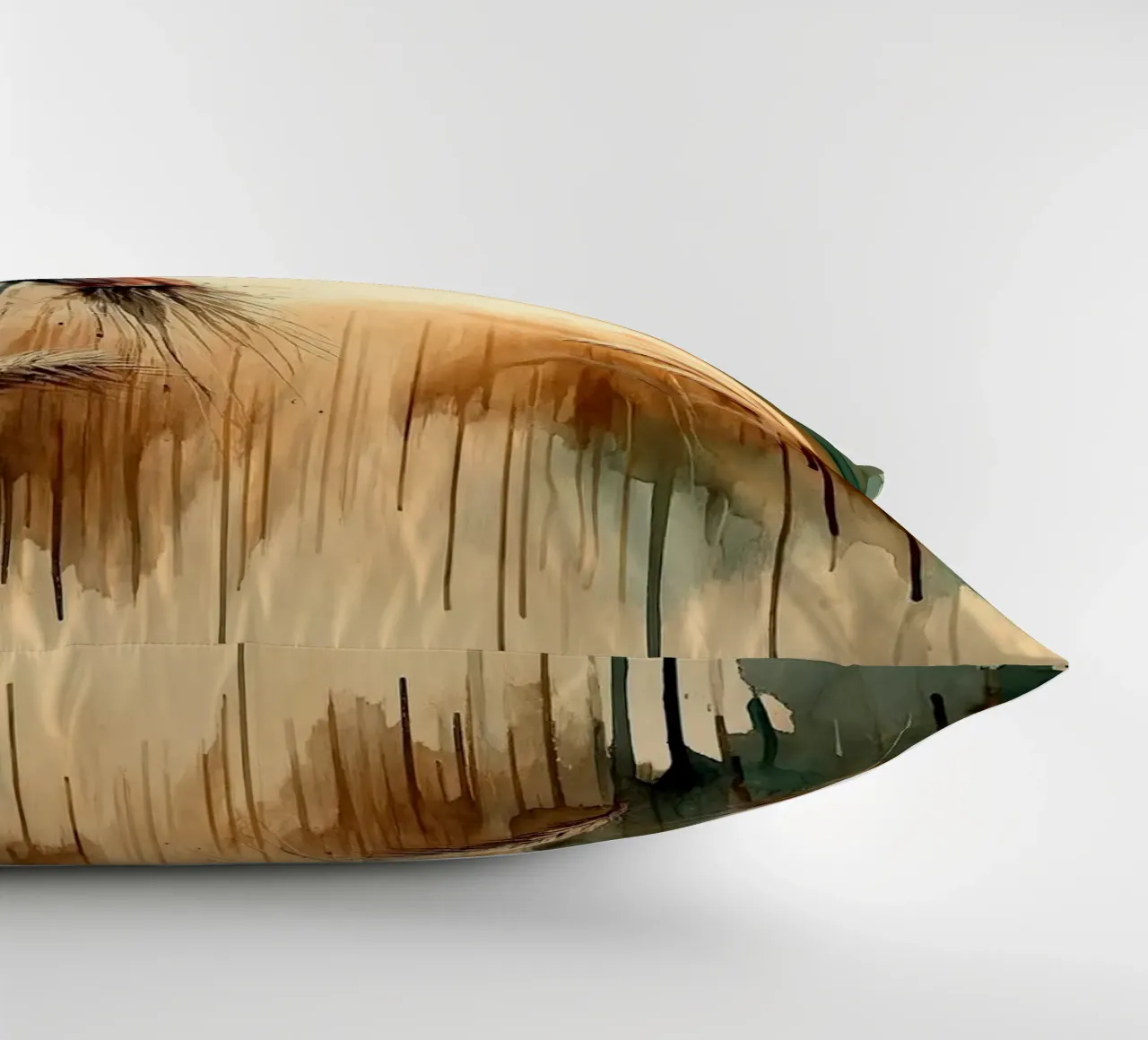 Prenditore di grano d'autunno cuscino da Chromatic Fusion Studio