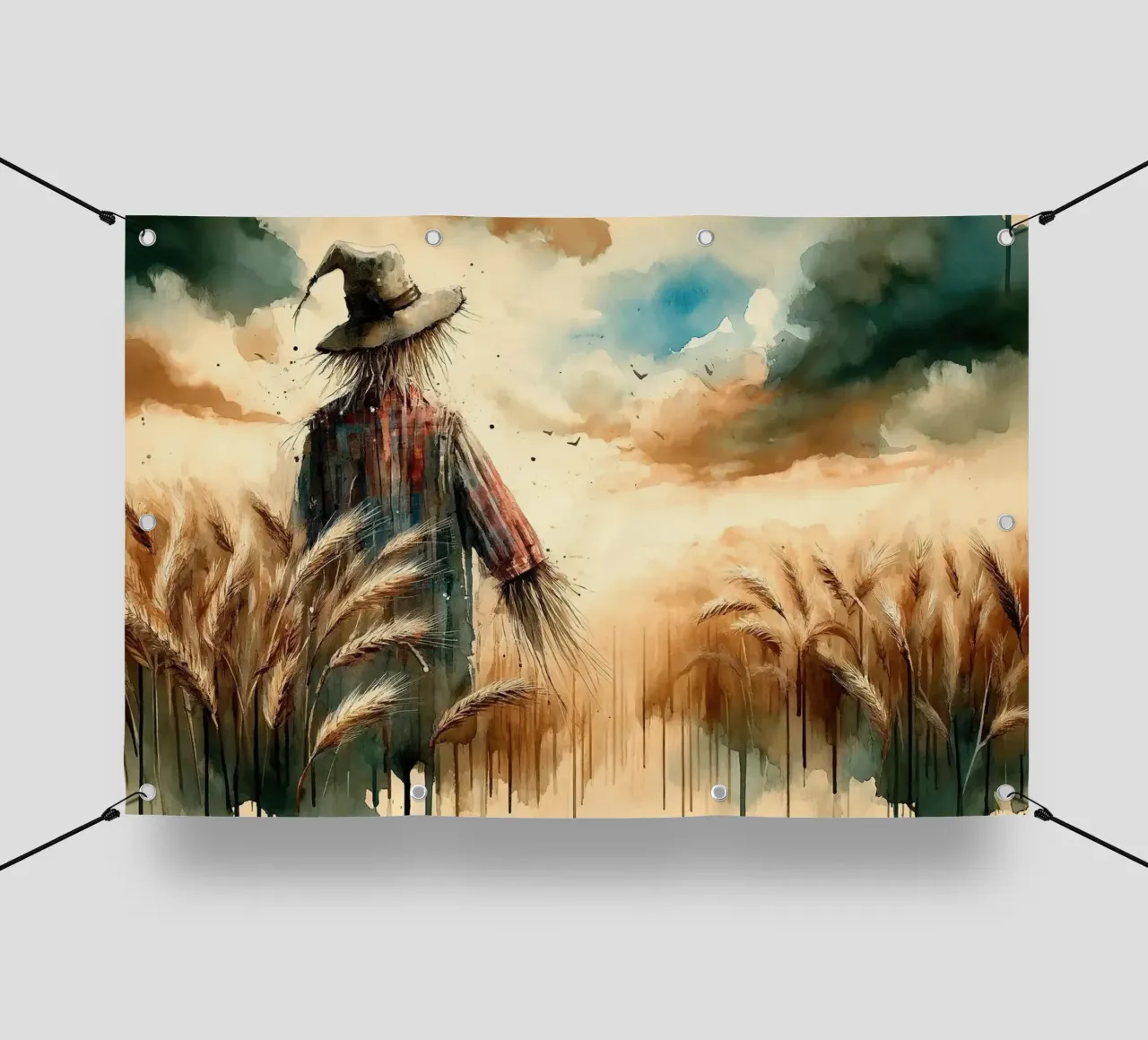 Prenditore di grano d'autunno telo in pvc da Chromatic Fusion Studio