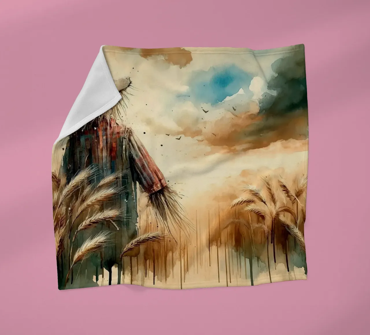 Prenditore di grano d'autunno coperta in pile da Chromatic Fusion Studio