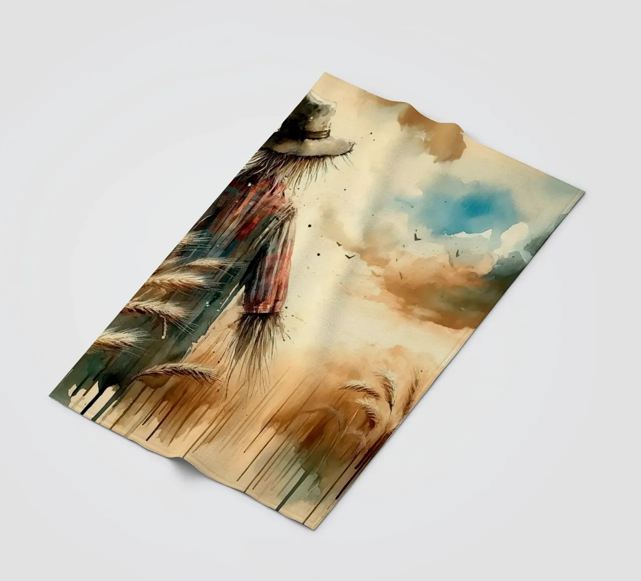 Prenditore di grano d'autunno coperta in pile da Chromatic Fusion Studio