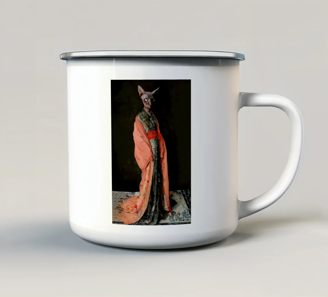Indy tazza in smalto da Tein Lucasson