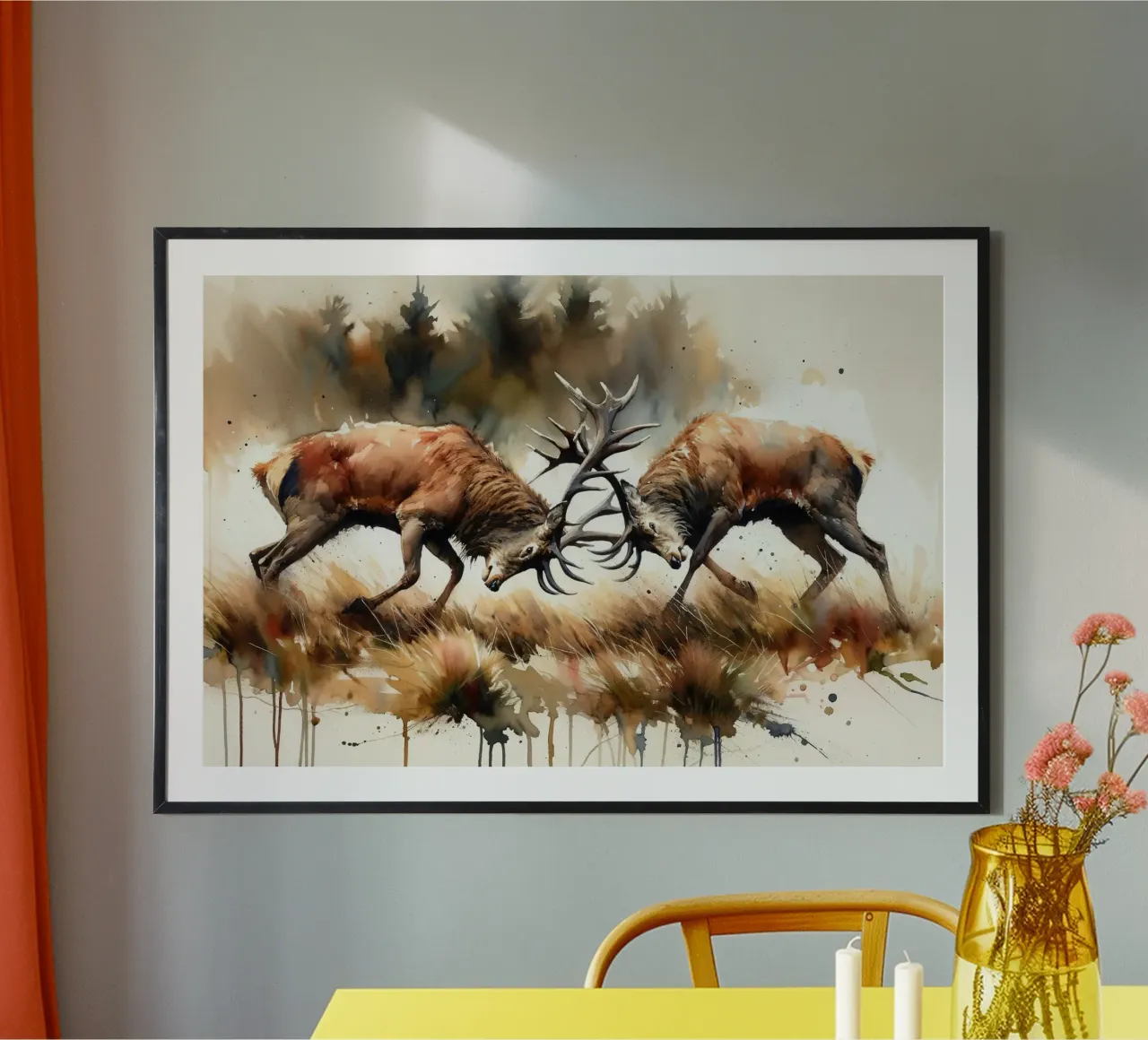 Battle of the Forest hahnemühle by Chromatic Fusion Studio