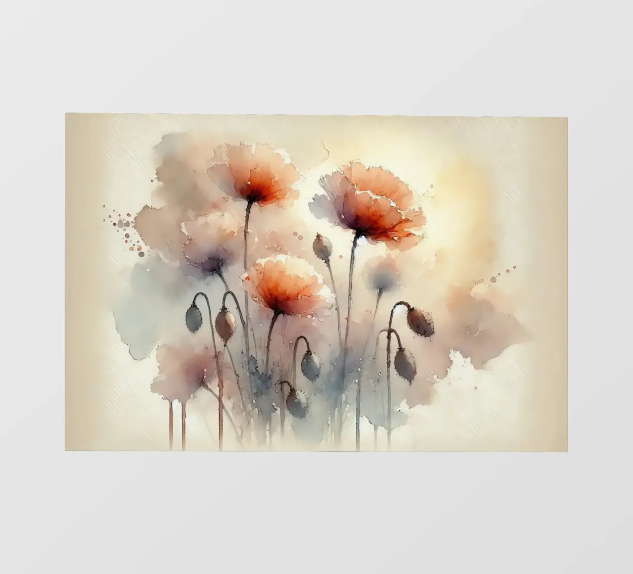 Blossom Serenity Splash photo wallpaper by Chromatic Fusion Studio