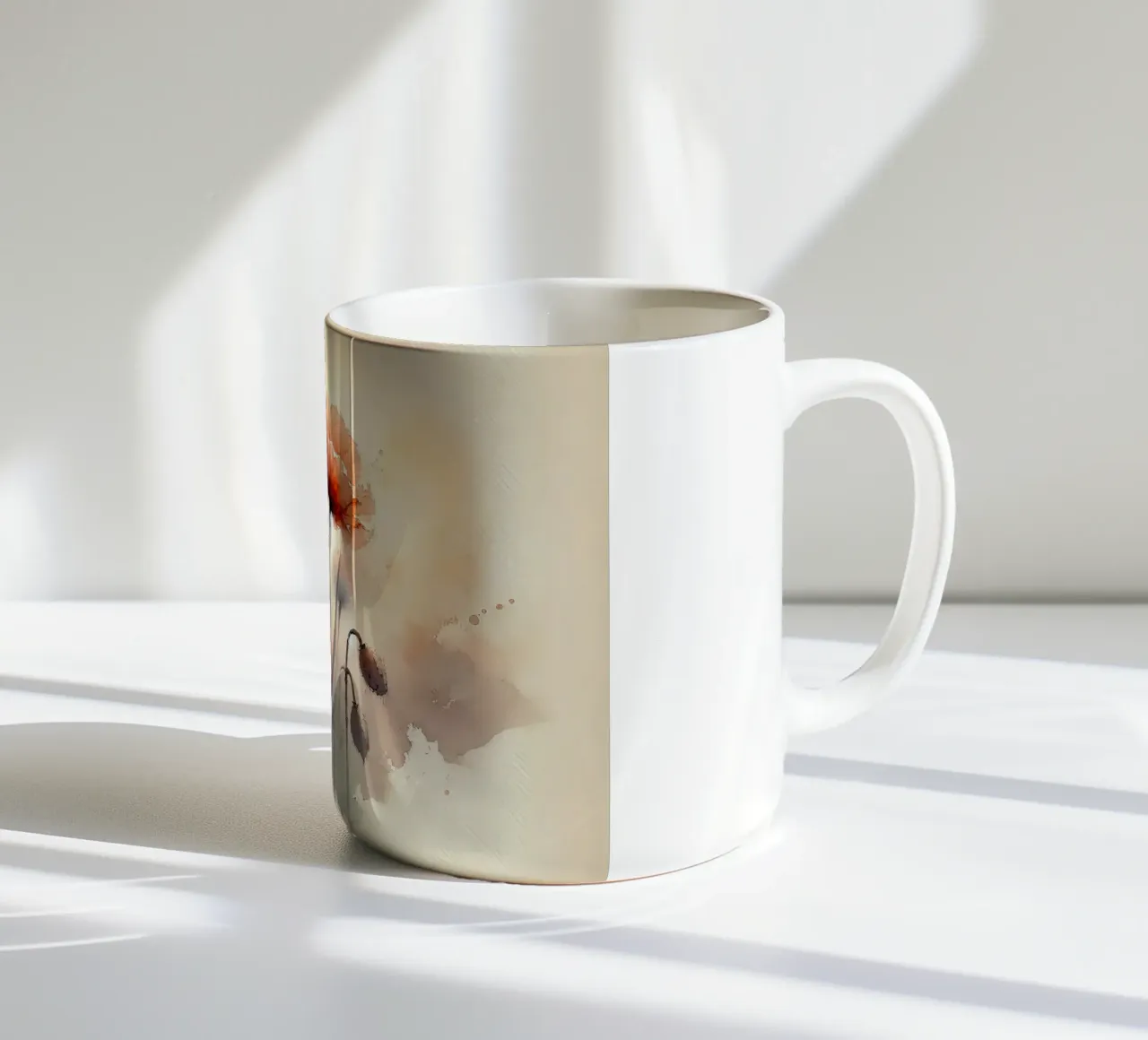 Fiore Serenità Splash tazza in ceramica da Chromatic Fusion Studio