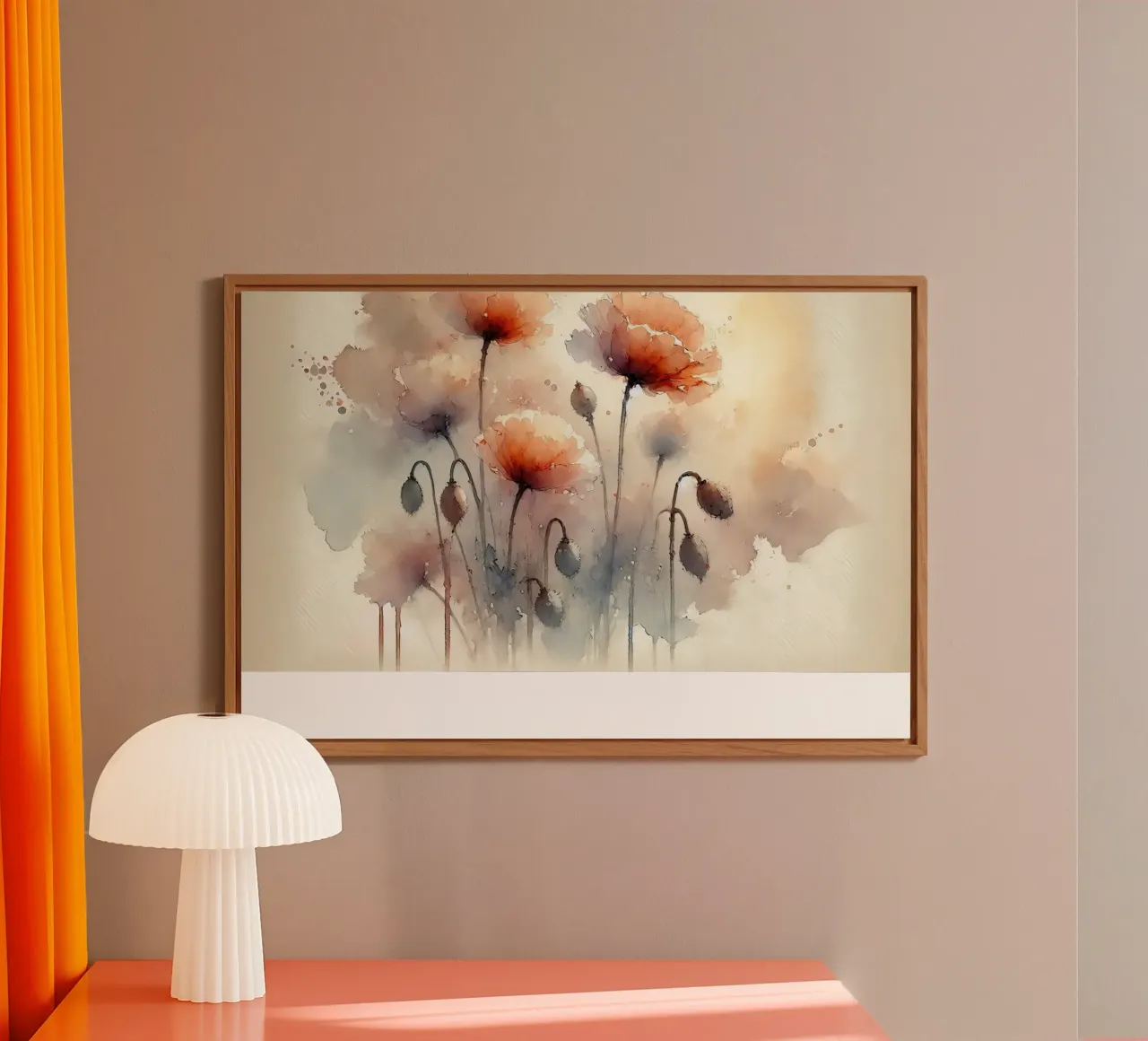 Blossom Serenity Splash forex plate by Chromatic Fusion Studio
