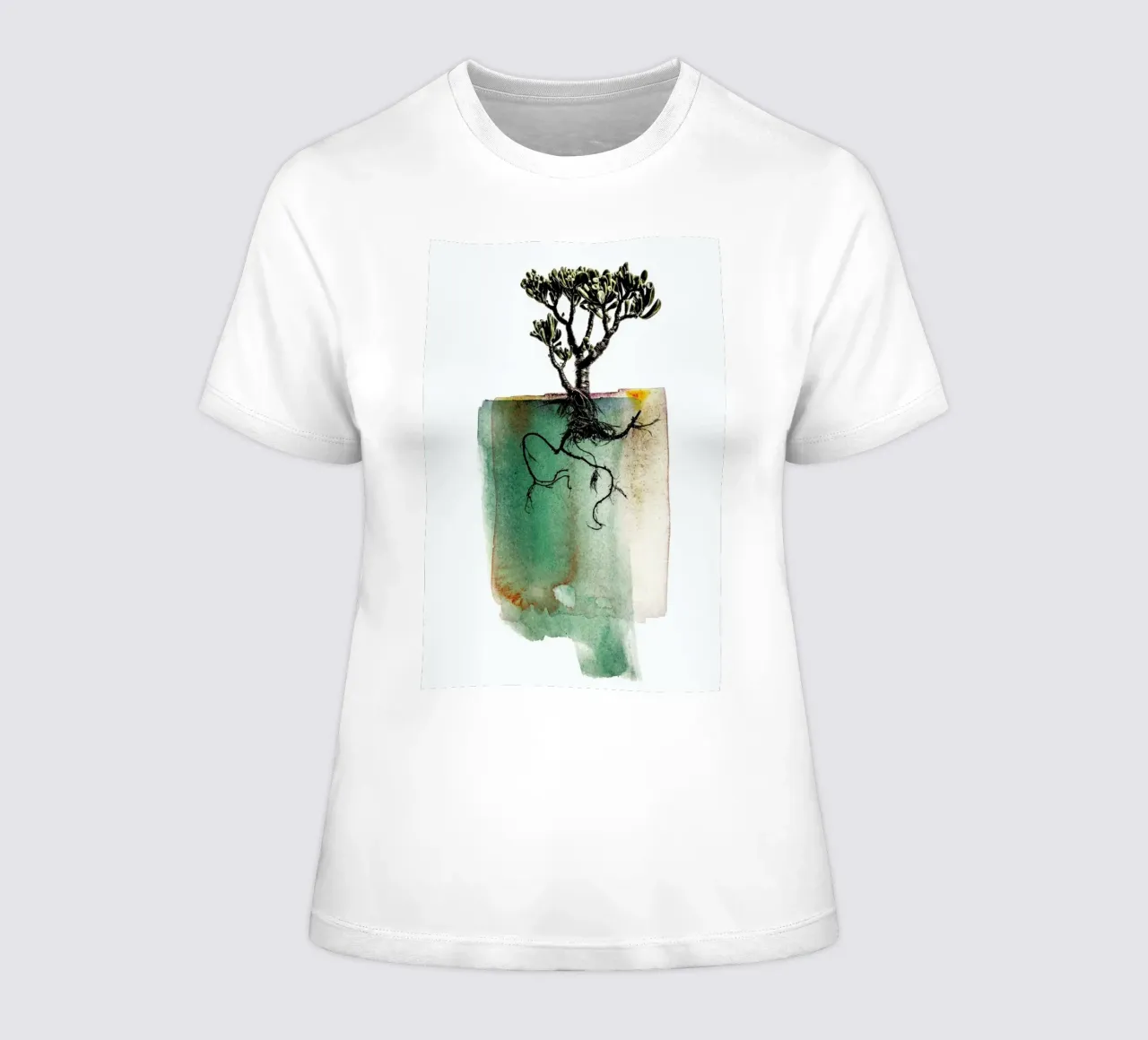 Crassula women's fitted t-shirt by Shot By Clint