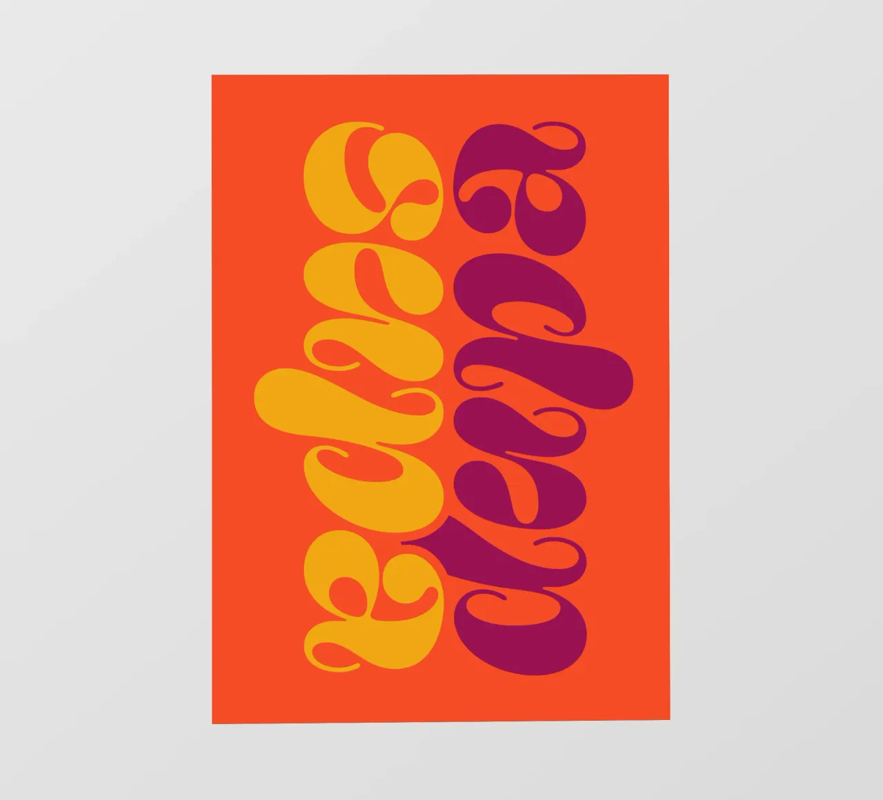 Supa Dupa telo in pvc da Typehype