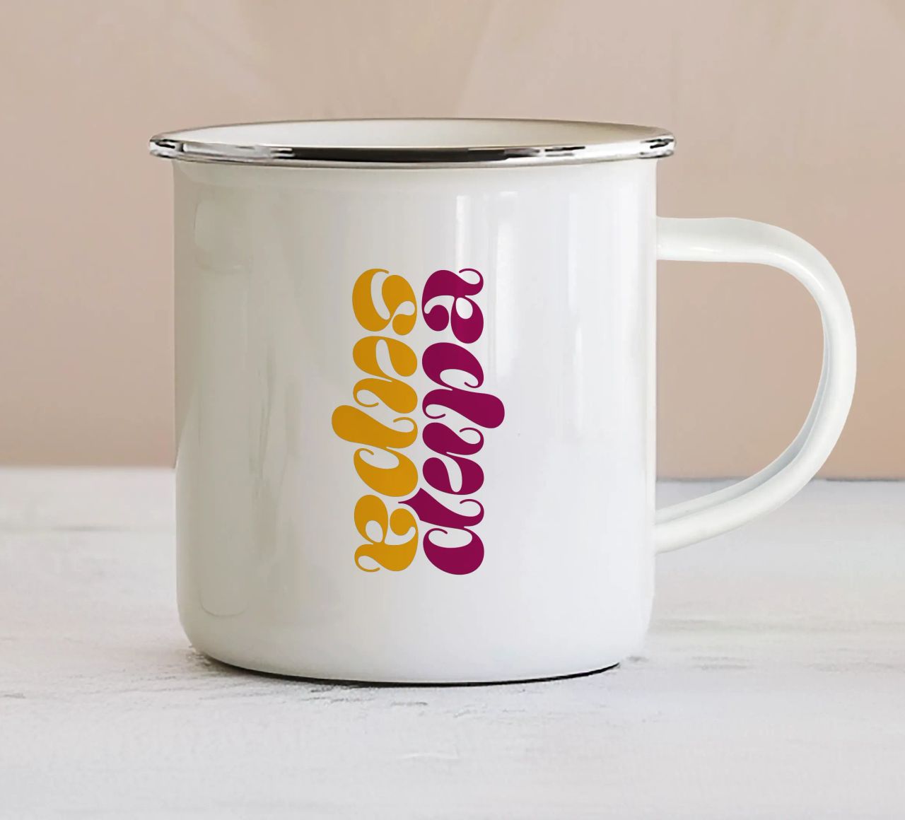 Supa Dupa tazza in smalto da Typehype