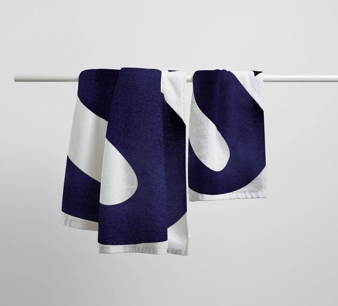 Navy S asciugamano da bagno da petiteCAPS