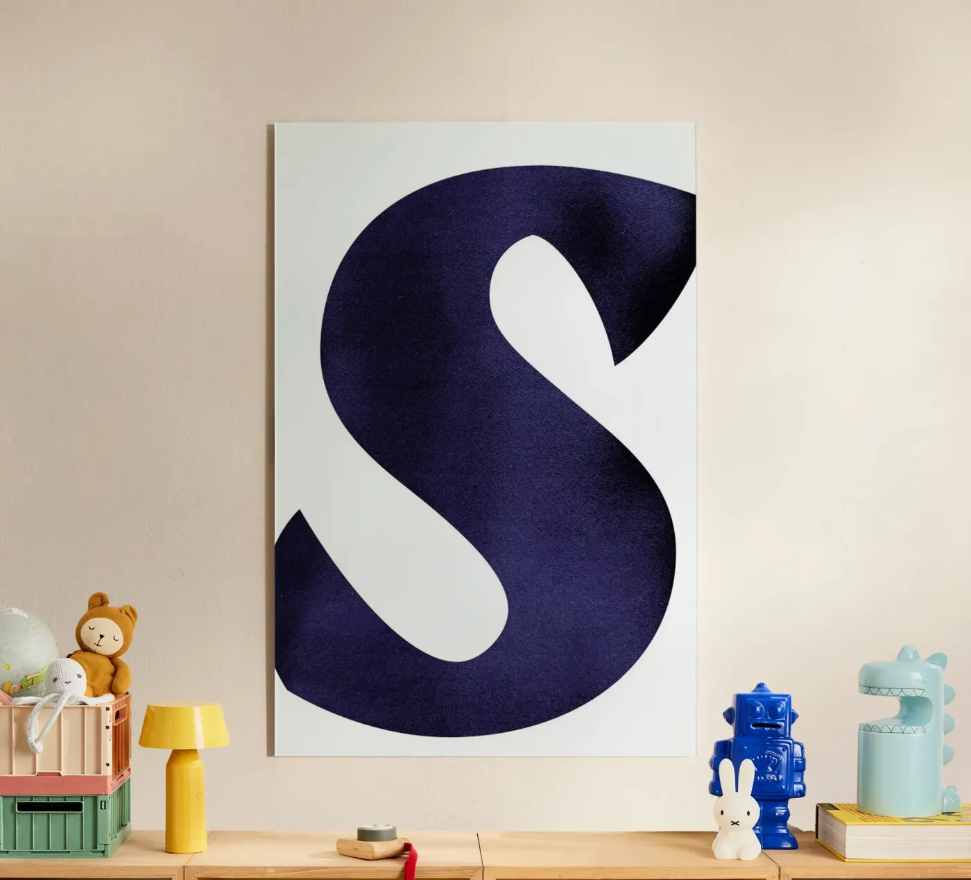 Navy S acryl van petiteCAPS