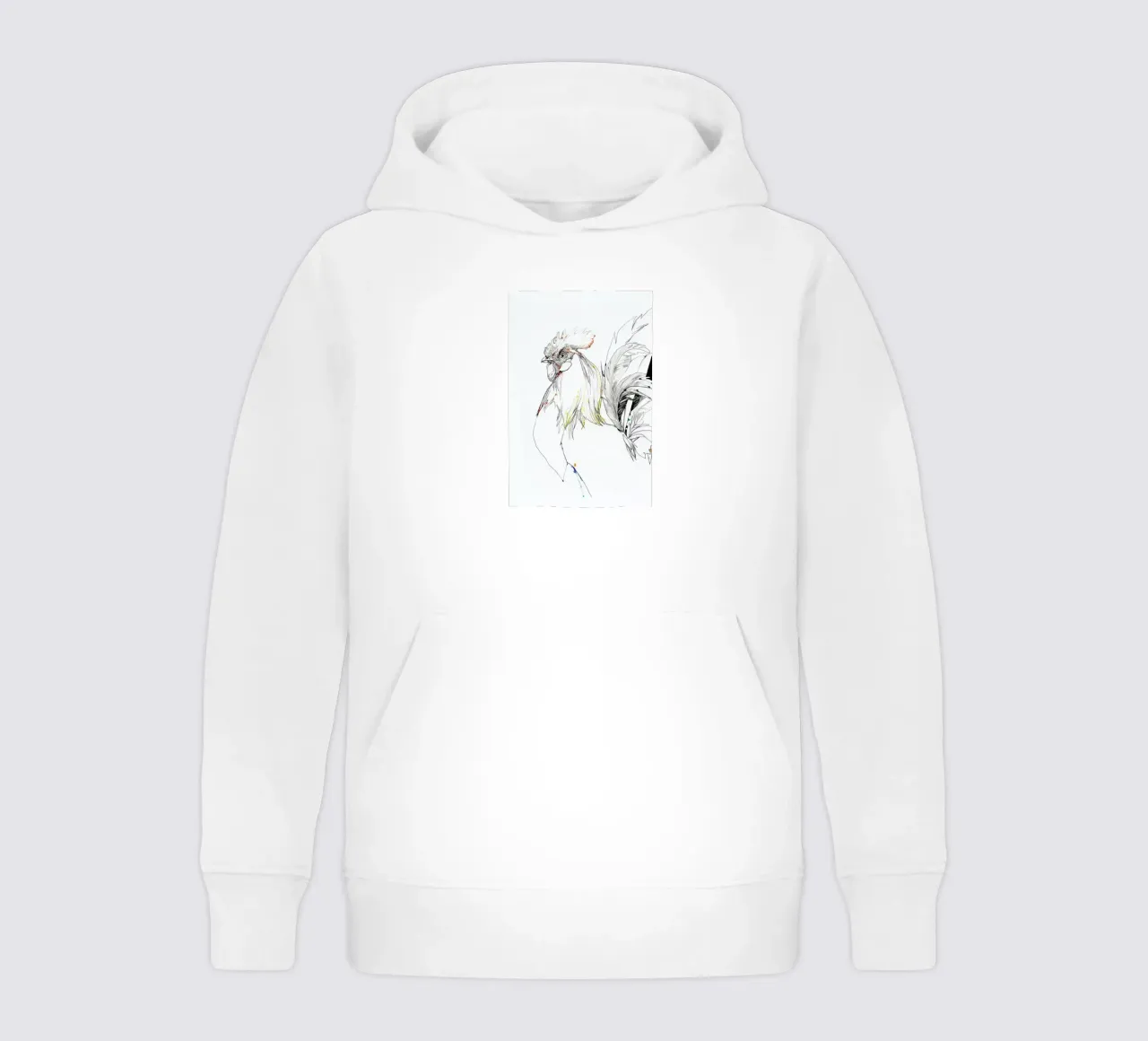 Cock kids hoodie by Mala Alani