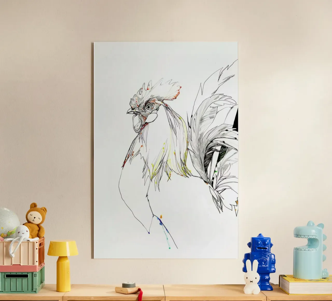 Cock plexiglass da Mala Alani