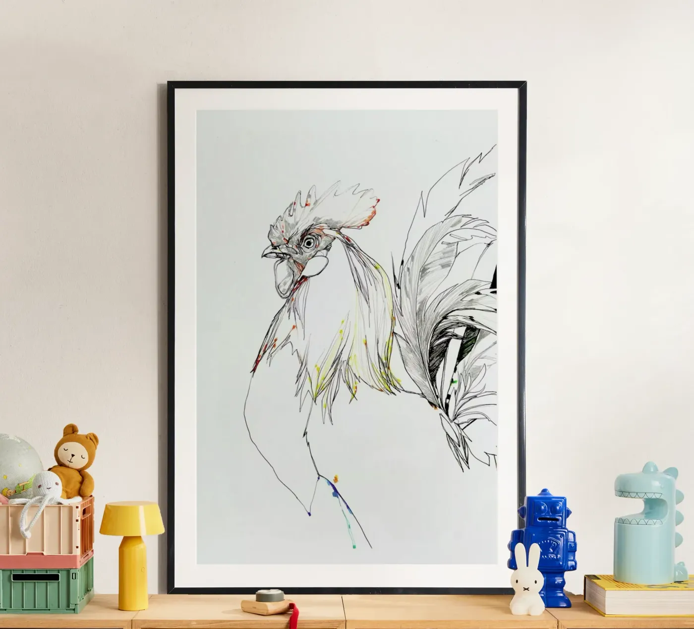 Cock poster da Mala Alani