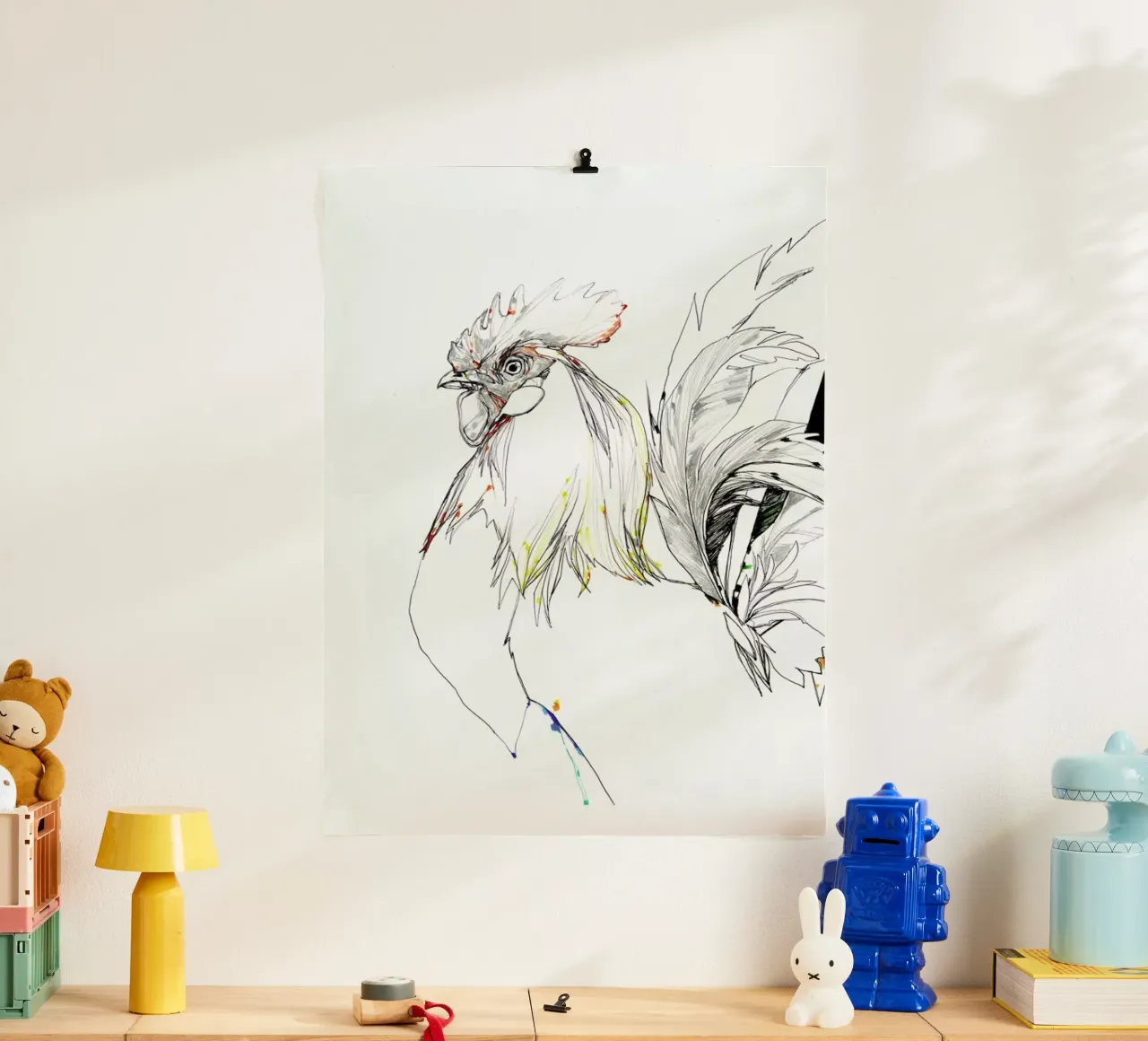 Cock poster da Mala Alani