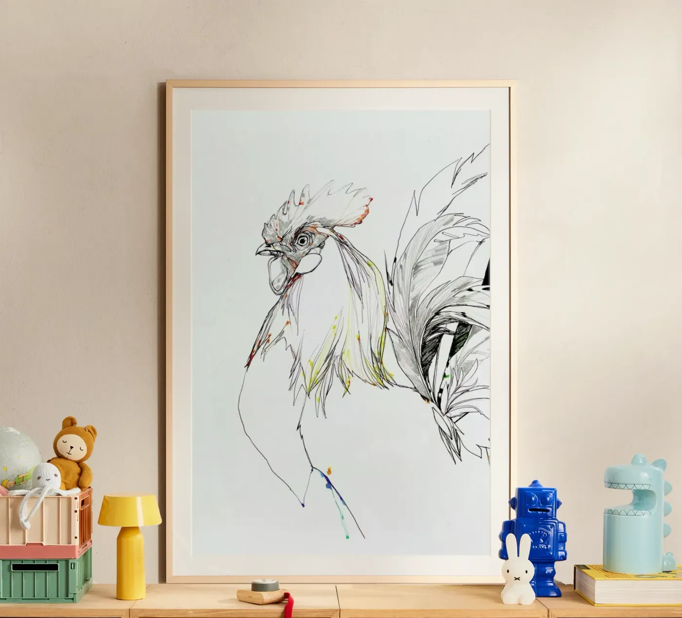 Cock poster da Mala Alani