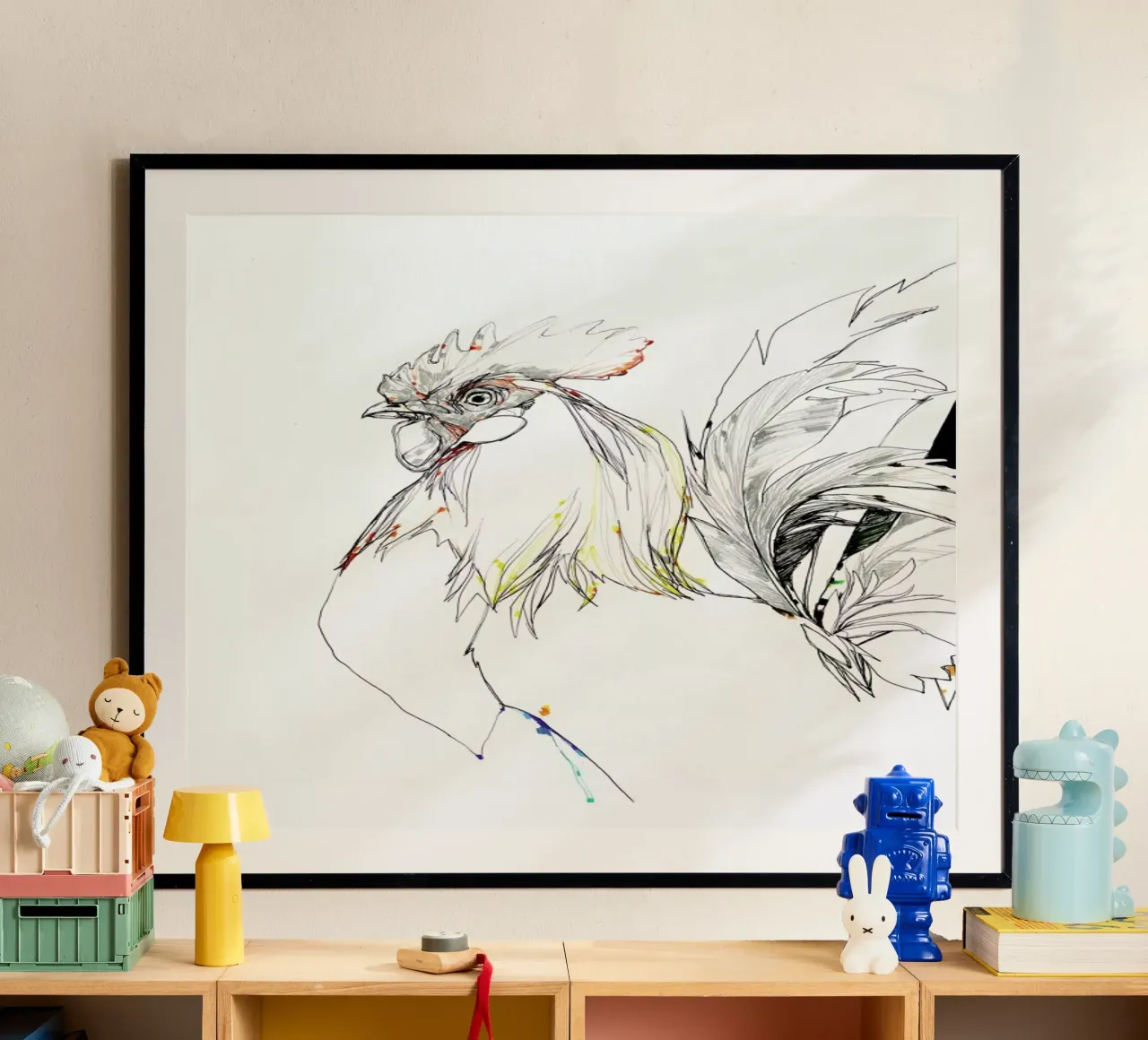 Cock poster da Mala Alani