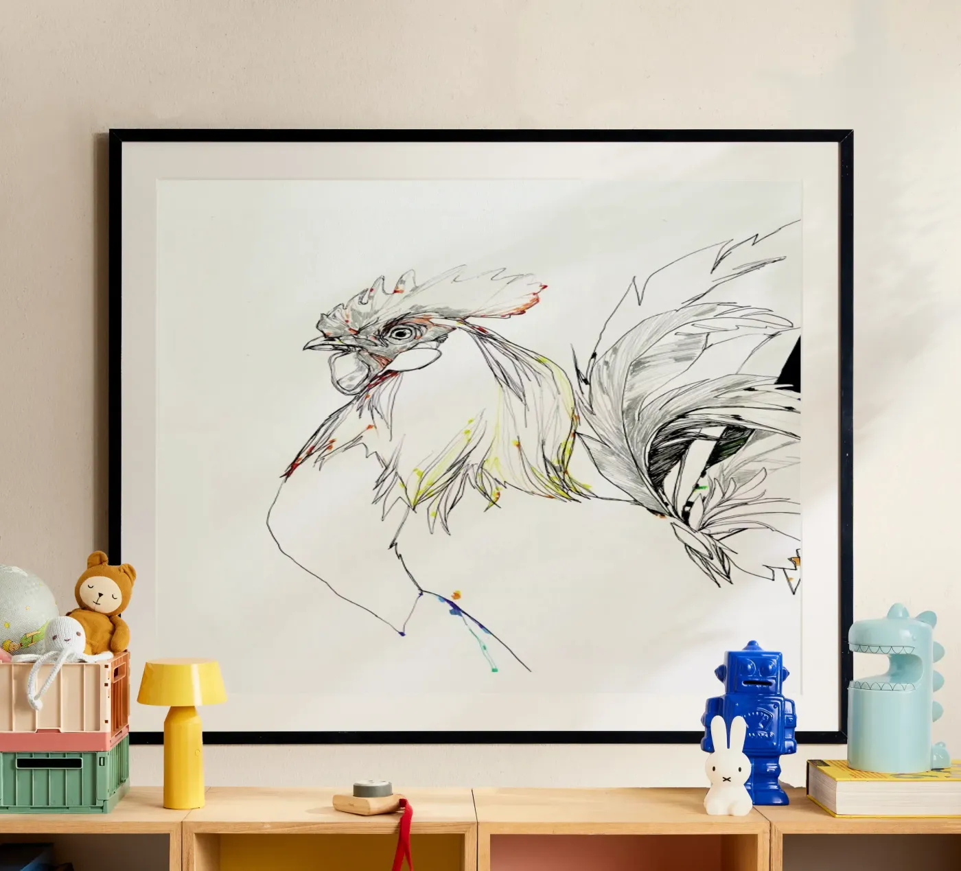 Cock poster da Mala Alani