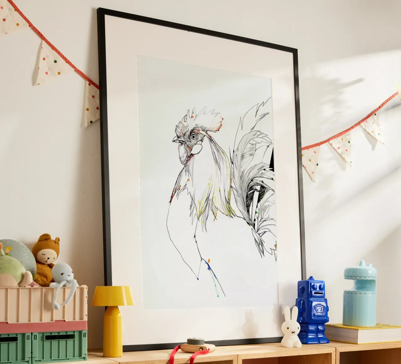 Cock poster da Mala Alani