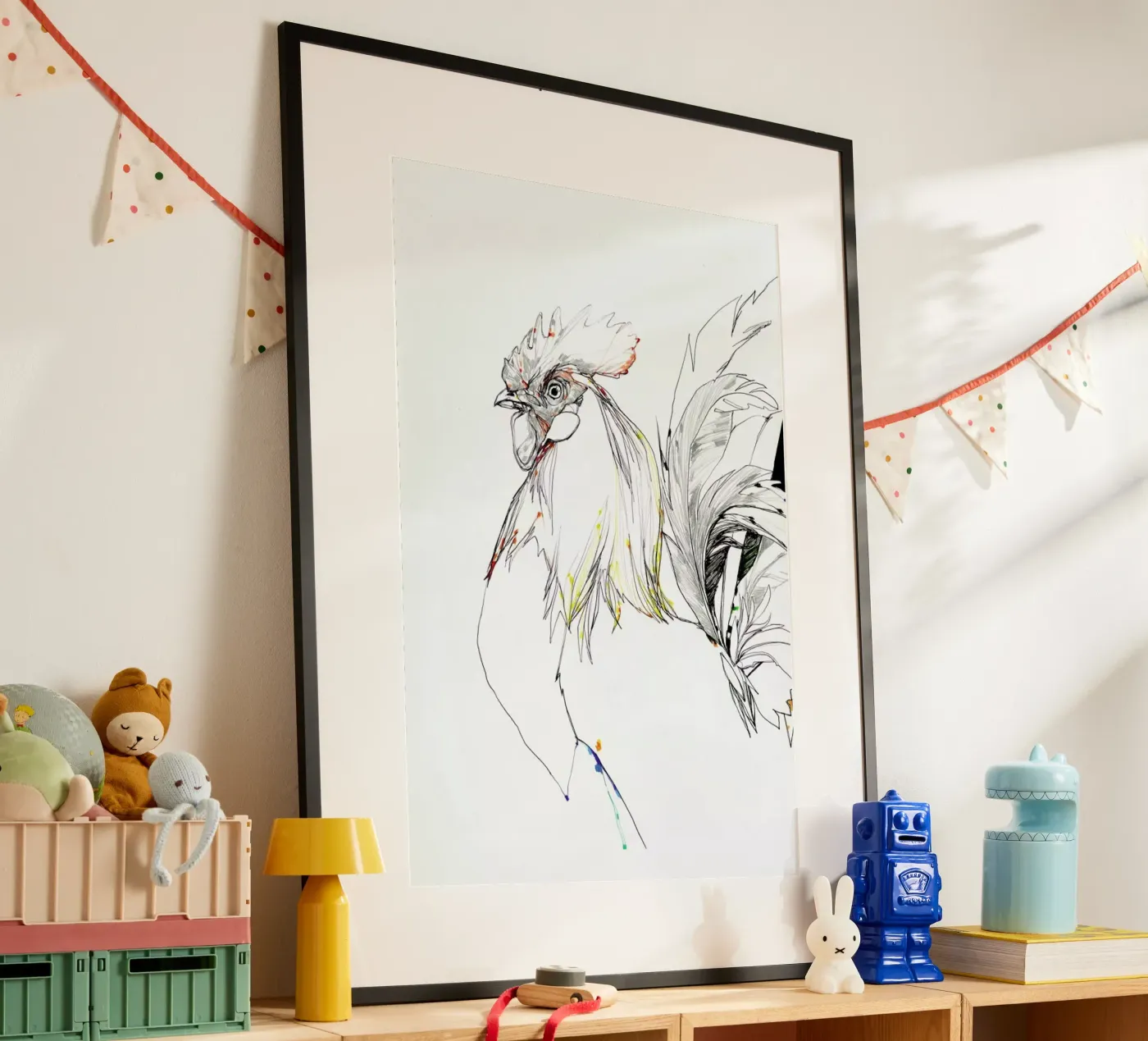 Cock poster da Mala Alani