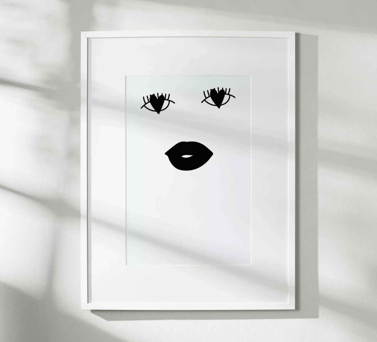 Heart Eyes Poster von Honeymoon Hotel