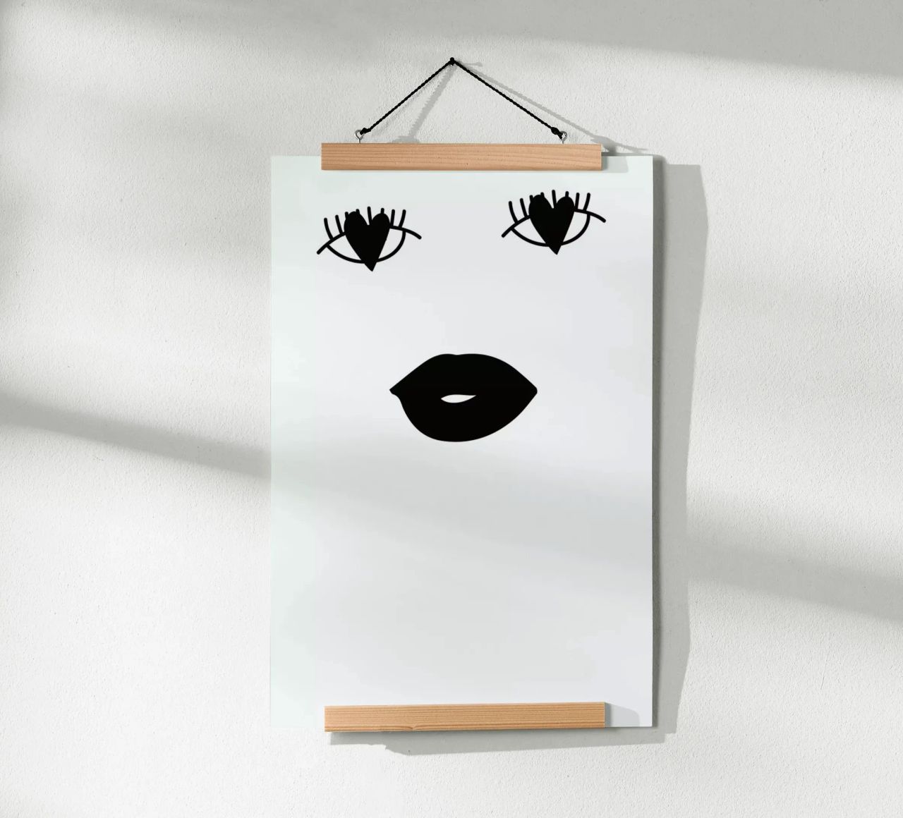 Heart Eyes Poster von Honeymoon Hotel