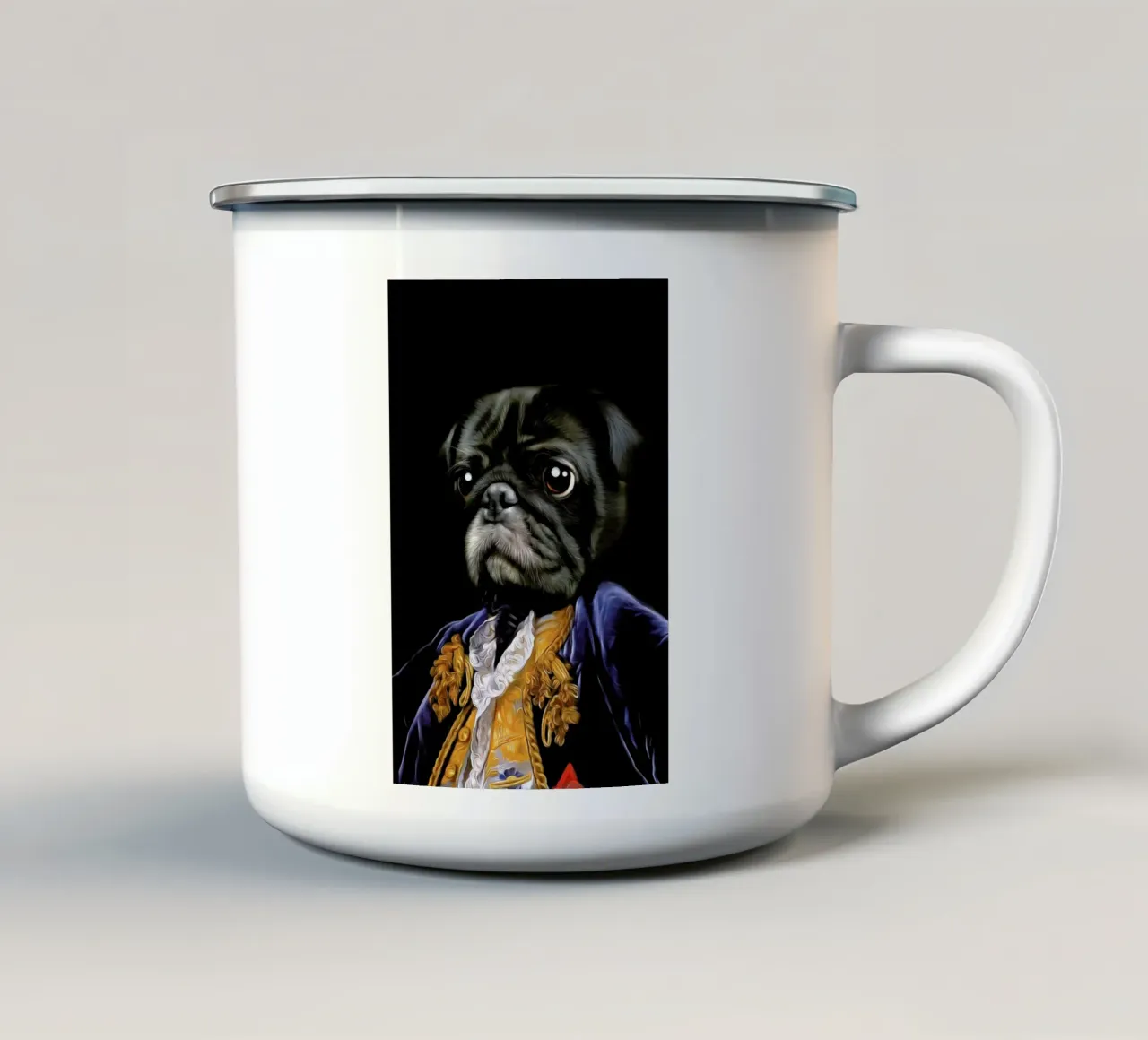 Greg tazza in smalto da Tein Lucasson