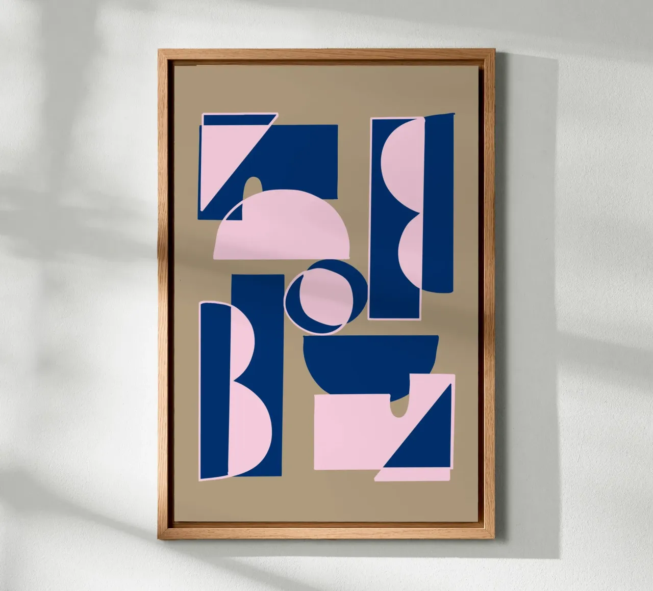 Shapes 16X tela con Cornice a cassetta da Studio Memb