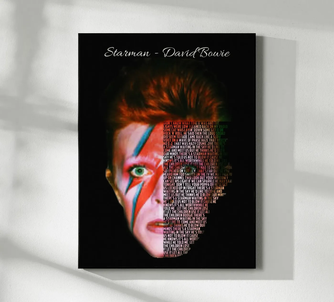 Starman plexiglas de Gunawan Rb