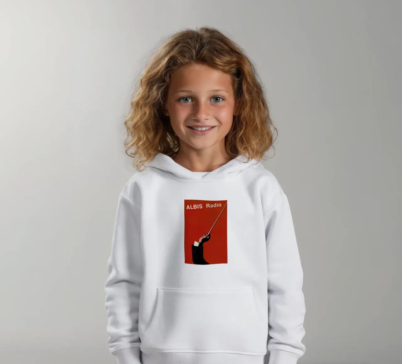 Tune In felpa bambino con cappuccio da Hemingway Design